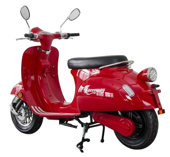 Trottinette électrique RACCEWAY® CENTURY E-RETRO avec batterie 20 Ah, expédiée depuis l'entrepôt tchèque