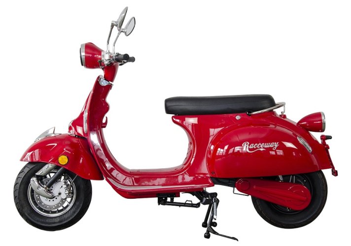 Trottinette électrique RACCEWAY® CENTURY E-RETRO avec batterie 20 Ah, expédiée depuis l'entrepôt tchèque
