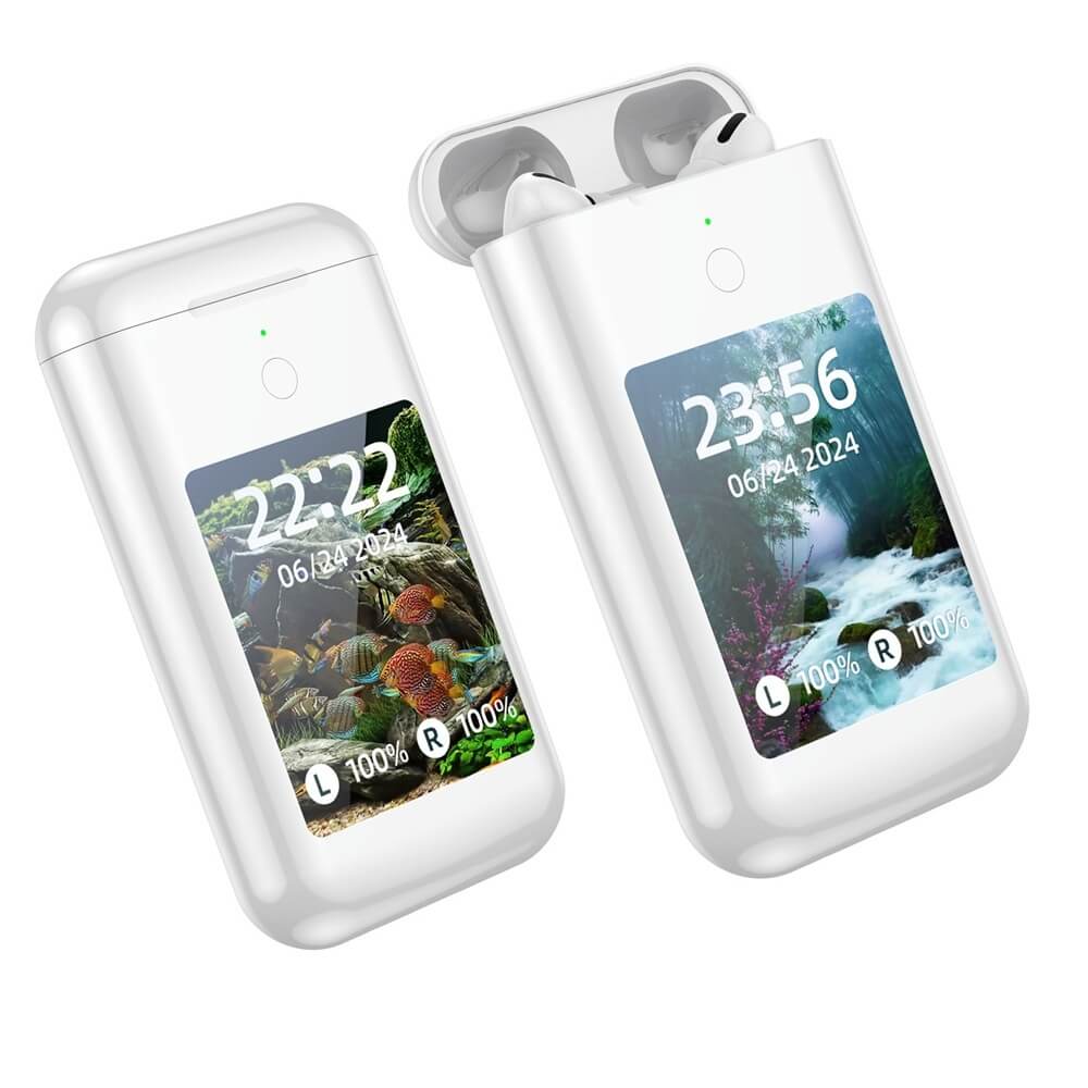 Smart Power Bank Headset 2.8-inch Multimedia Display