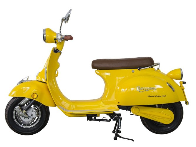 Trottinette électrique RACCEWAY® CENTURY E-RETRO avec batterie 20 Ah, expédiée depuis l'entrepôt tchèque