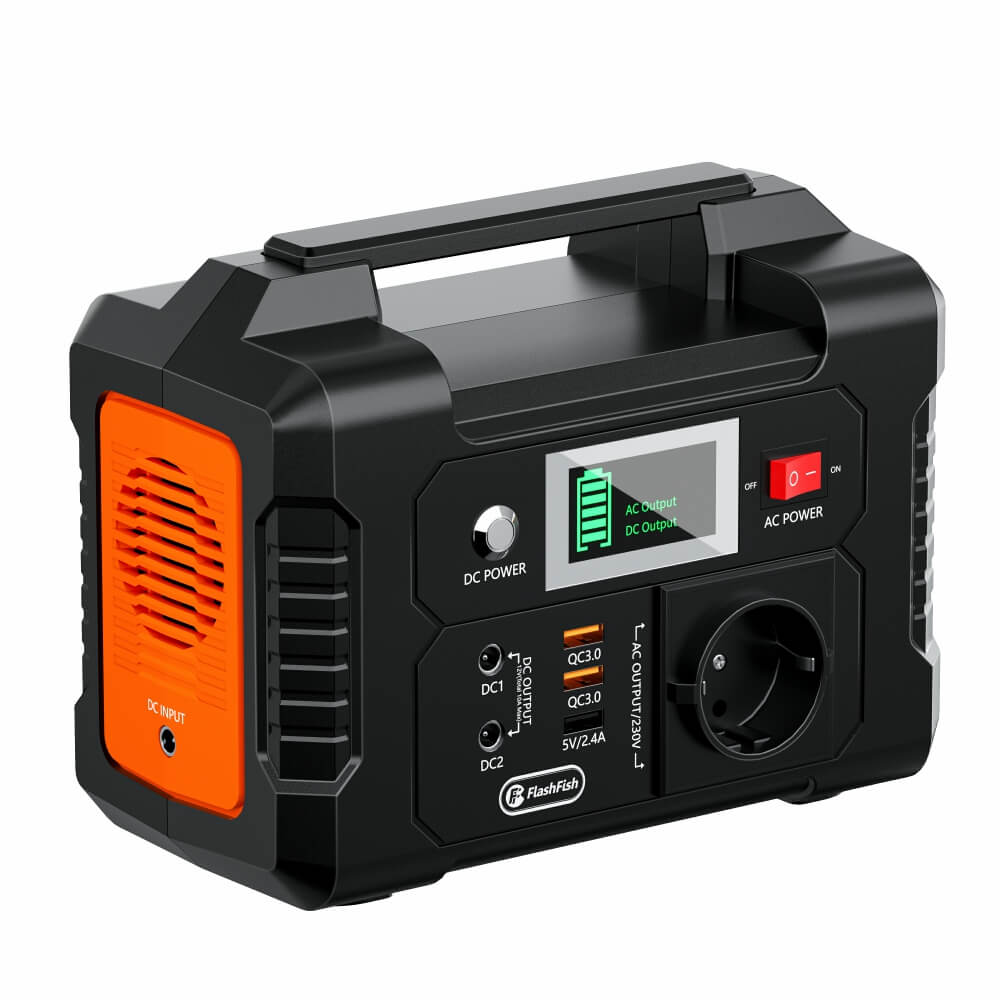 Flashfish E200 Portable Power Station | 200W 151Wh/40800mAh | Shipped From Germany Warehouse
