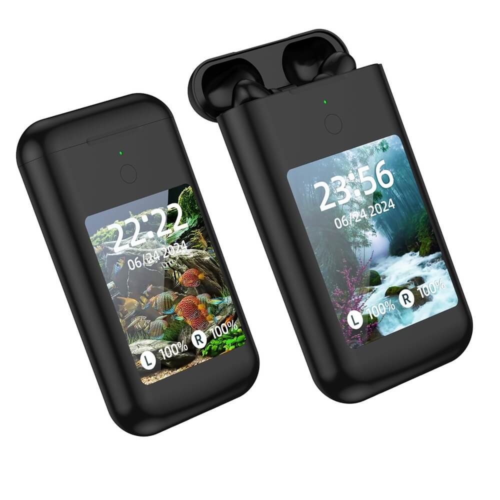 Smart Power Bank Headset 2.8-inch Multimedia Display