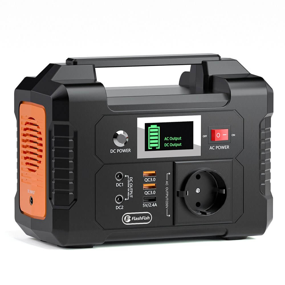 Flashfish E200 Portable Power Station | 200W 151Wh/40800mAh | Shipped From Germany Warehouse
