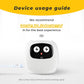 EMOKO smart pet planter robot device usage guide showing the recommended charging plug for best experience