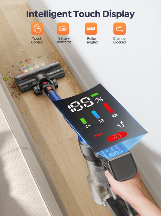 Buture JR700 Blue Cordless Vacuum Cleaner