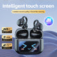 SMILESWAY clip on ear headphones wireless with intelligent touch screen and noise reduction features