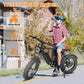 Emoko powerful electric commuter bike with three riding modes including human, cycling, and electric mode