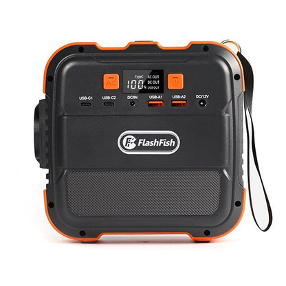 Mini-centrale électrique portable Flashfish A101 | 120 W 98 Wh/26 400 mAh | Expédié depuis l'entrepôt allemand 