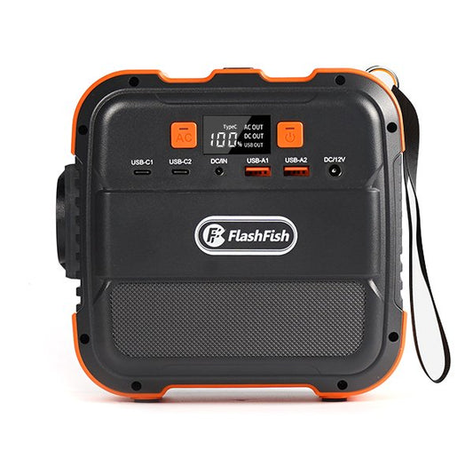 Mini-centrale électrique portable Flashfish A101 | 120 W 98 Wh/26 400 mAh | Expédié depuis l'entrepôt allemand 