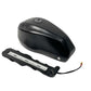 Emoko 48V 20ah electric bike battery in black with mounting bracket and connector cable