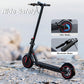 EMOKO long range commuter electric scooter in black with red accents and dual brake system