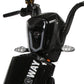Trottinette électrique RACCEWAY® E-BABETA® MOTOE-1B avec batterie 12 Ah, expédiée depuis l'entrepôt de l'UE