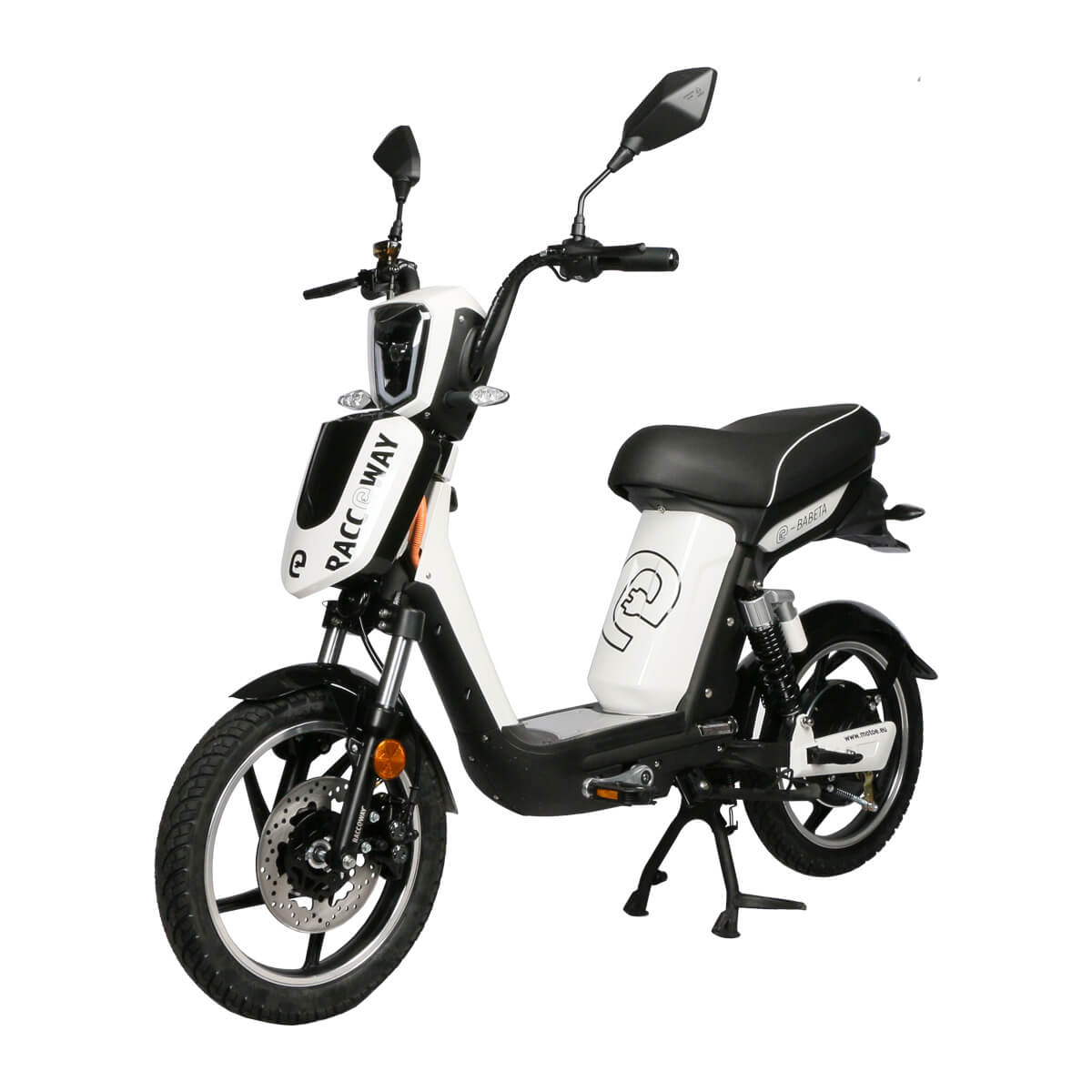 Trottinette électrique RACCEWAY® E-BABETA® MOTOE-1B avec batterie 12 Ah, expédiée depuis l'entrepôt de l'UE