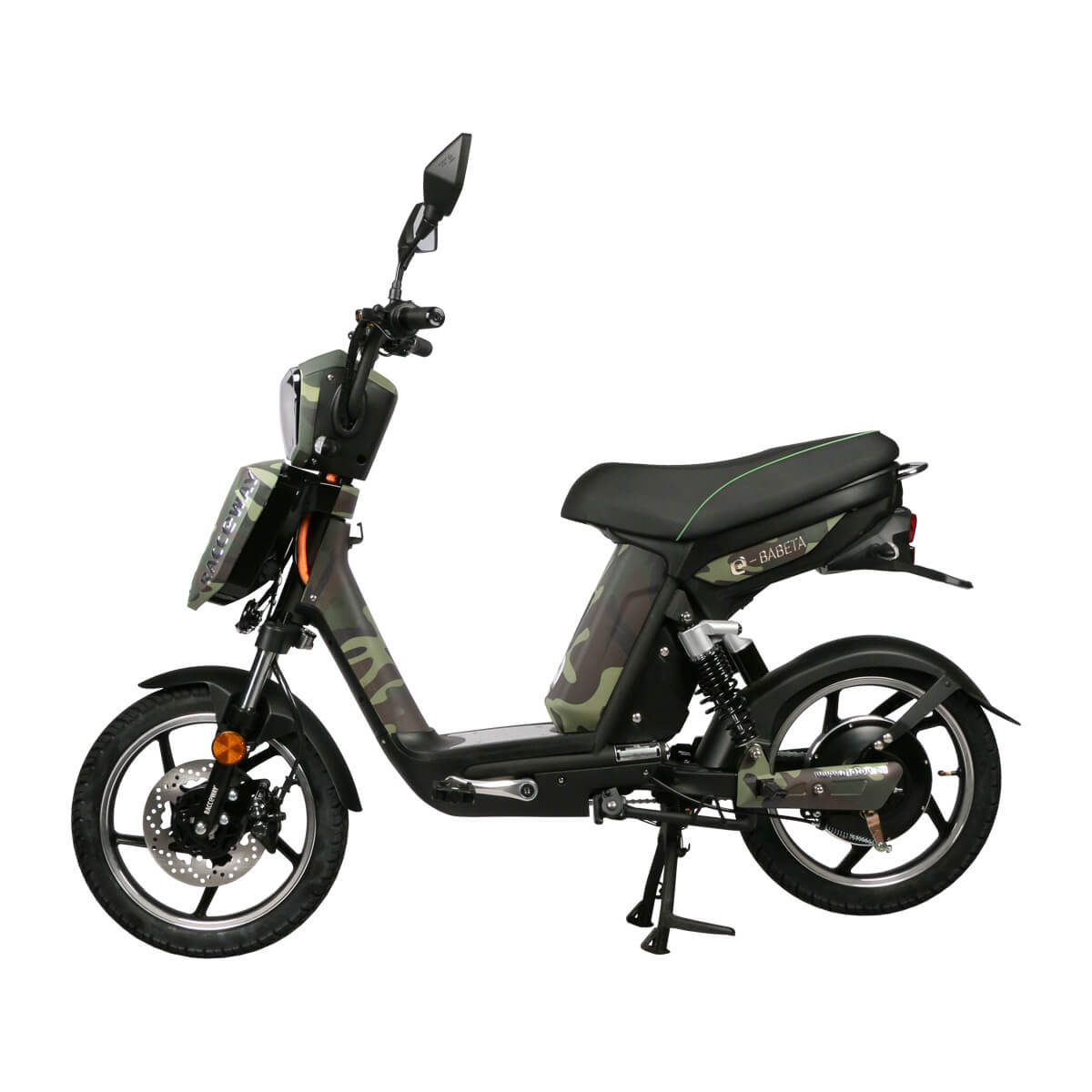 Trottinette électrique RACCEWAY® E-BABETA® MOTOE-1B avec batterie 12 Ah, expédiée depuis l'entrepôt de l'UE