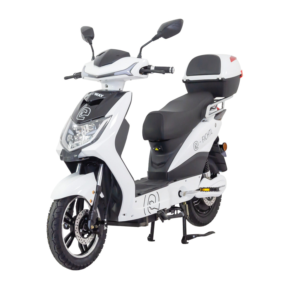 Trottinette électrique RACCEWAY® E-FICHTL® avec batterie 12 Ah, expédiée depuis l'entrepôt tchèque