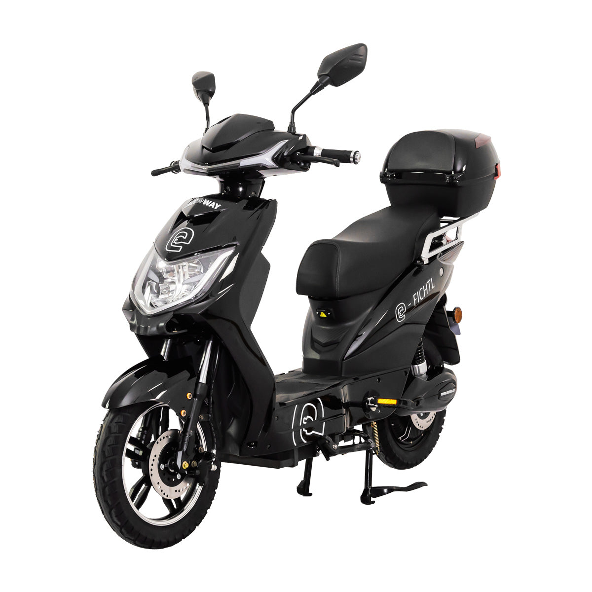 Trottinette électrique RACCEWAY® E-FICHTL® avec batterie 12 Ah, expédiée depuis l'entrepôt tchèque