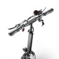 EMOKO portable commuter electric scooter black handlebar with digital display and keys