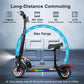 EMOKO portable commuter electric scooter with 48V battery, 55 km max range, and long-distance commuting features