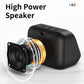 EMOKO smart Bluetooth speaker with high power and detailed speaker component design in black