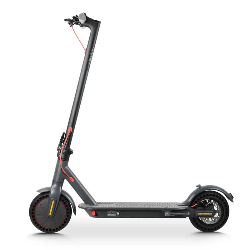 EMOKO electric scooter in black with red accents and a sleek modern design